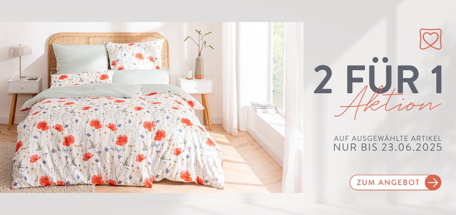 2 für 1 Aktion | Gültig bis 23.06.2025 | weitere Infos siehe AGB §13 | Estella Online-Shop