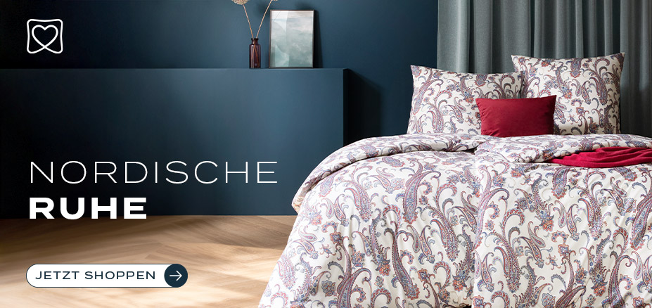 Sea Breeze | Ruhige Gemütlichkeit in blau und rottönen | Estella Online-Shop