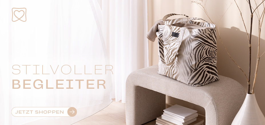 Shopper Zadie im Zebra Design | Dein stilvoller Begleiter | Estella Online-Shop