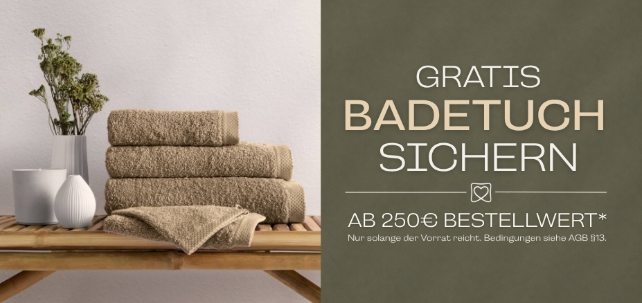 Gratis Badetuch Aktion | Pure | Estella Online-Shop