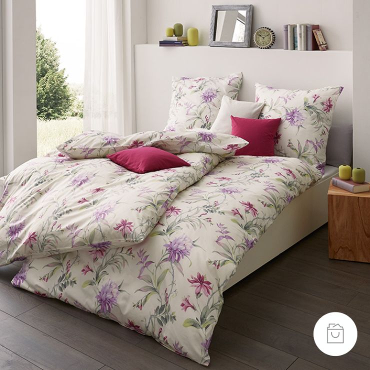 JERSEY BETTWÄSCHE NERJA | VIOLETT ➝