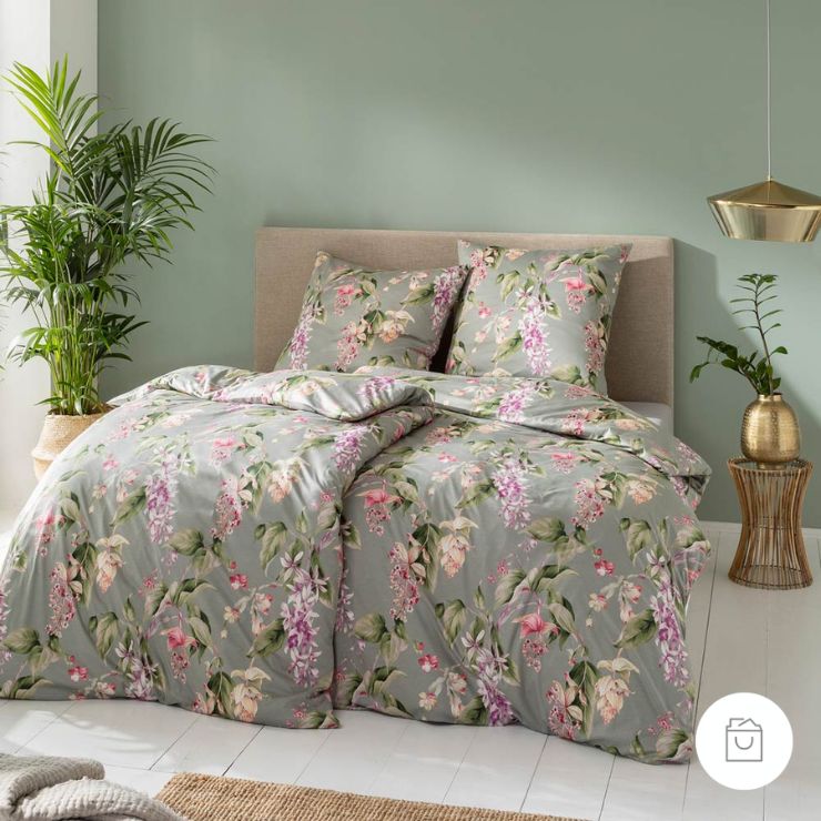 JERSEY BETTWÄSCHE KALEA | KHAKI ➝