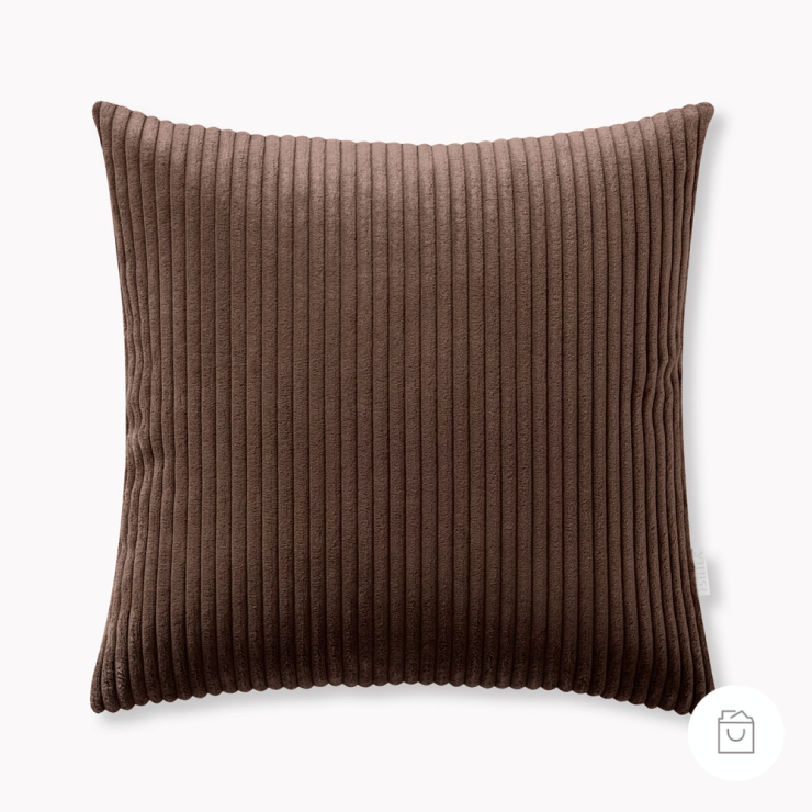 DEKOKISSEN CORD in SCHOKO   ➝