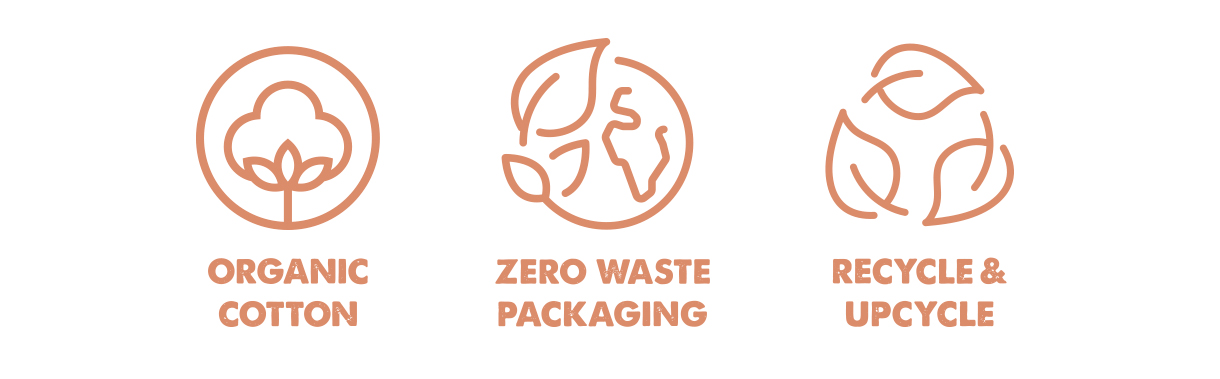 Bio-Baumwolle | Zero Waste Packaging | Recycle & Upcycle| Estella Online-Shop