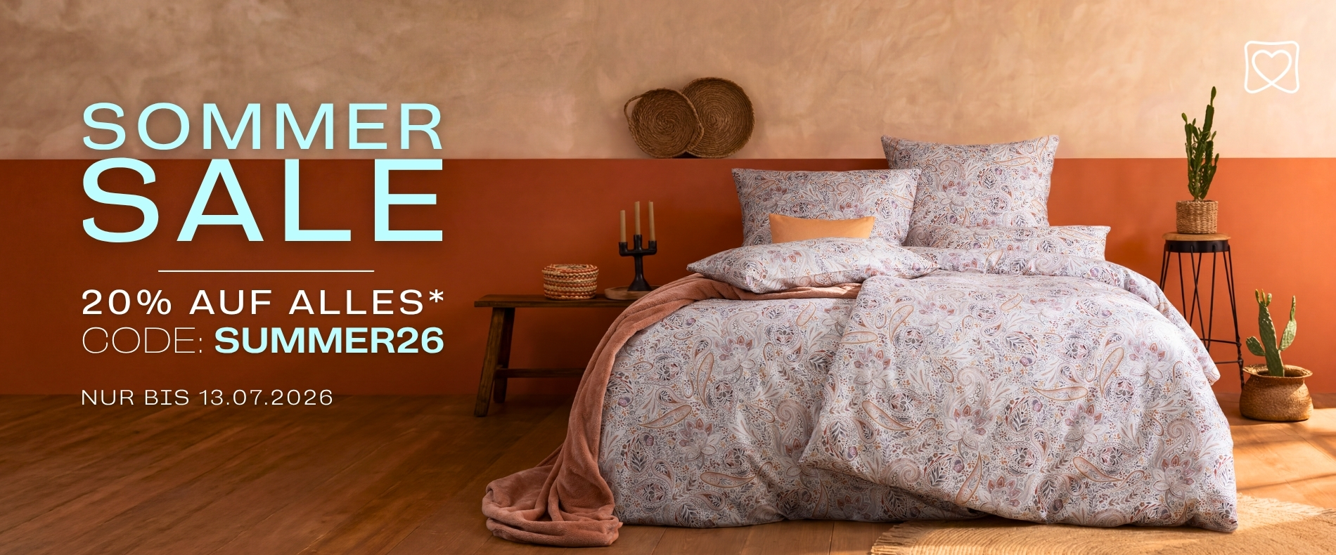 SOMMERSALE 20 % | Code: SUMMER26 | GÜLTIG bis 13.07.2026 | weitere Infos siehe AGB §13