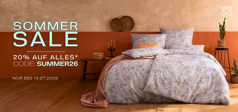 SOMMERSALE 20% | Code: SUMMER26 | GÜLTIG bis 13.07.2026 | weitere Infos siehe AGB §13