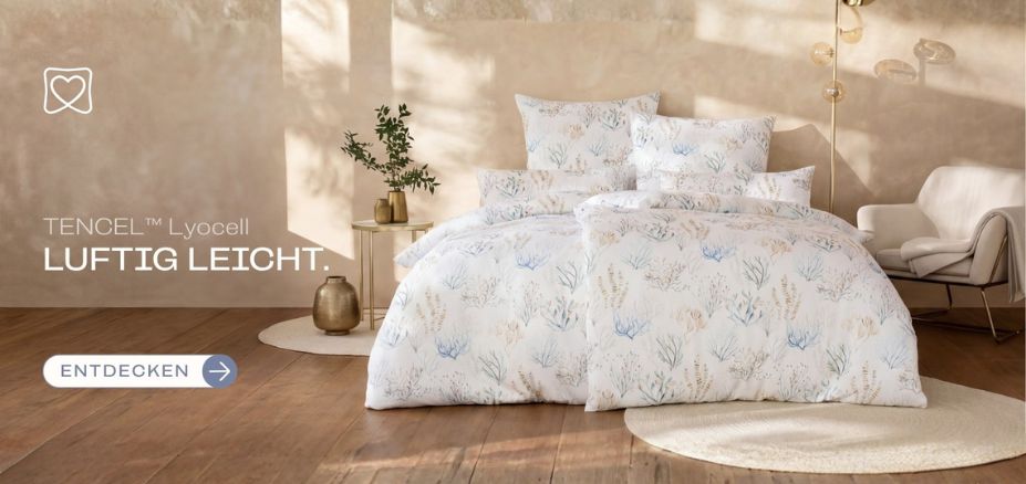 TENCEL™ Lyocell Bettwäsche | Neue Bettwäsche Qualität | Estella Online-Shop