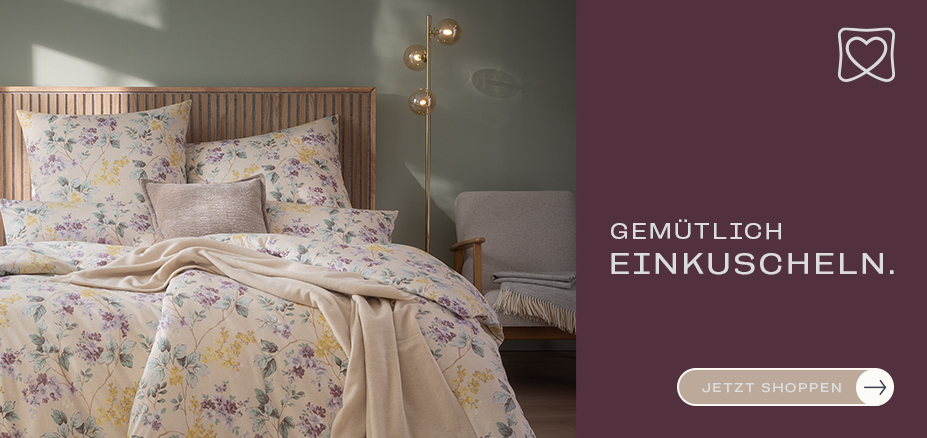 Jersey Bettwäsche Holly | Farbe: Leinen| Estella Online-Shop