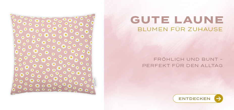 Dekokissen Maisy | Farbe: Rosa | Estella Onlines-Shop