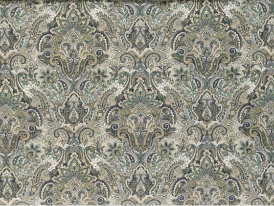 Detailaufnahme des Paisley Musters der Bettwäsche Dunja