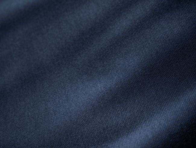 Detailaufnahme der Bettwäsche Takoma in indigo