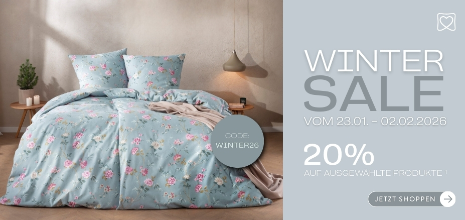 WINTERSALE 20% | Code: WINTER26 | GÜLTIG bis 02.02.2026 | weitere Infos siehe AGB §13