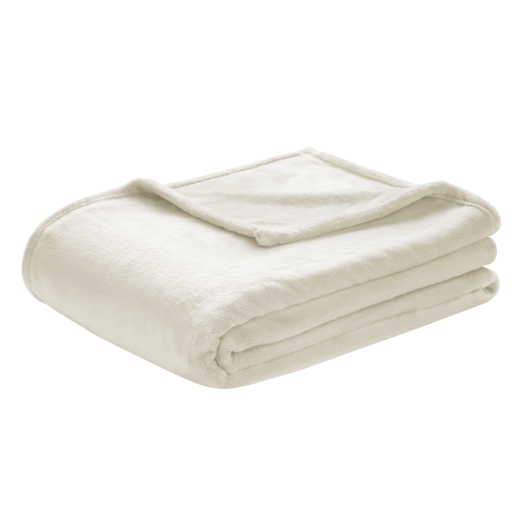 Kuscheldecke Polarflausch | weiss 