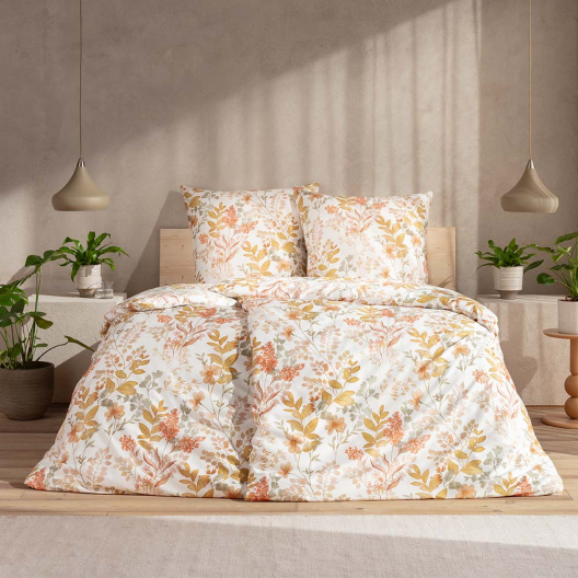 Bettwäsche Flor | altgold 