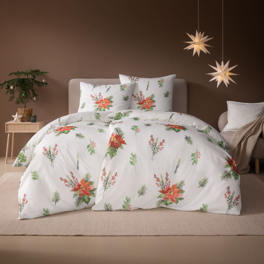 Bettwäsche Christmas Star | rot 