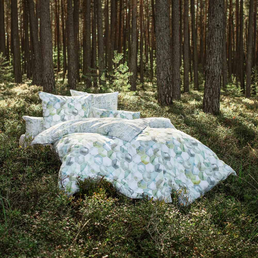 Bettwäsche Shape | aqua 