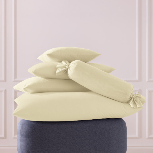 Kissenbezug Feinjersey | beige 