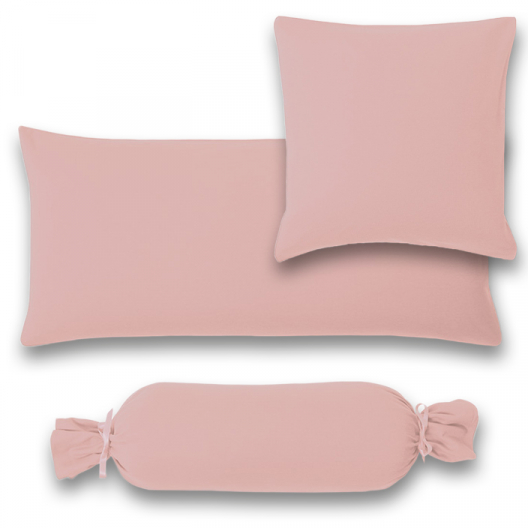 Kissenbezug Feinjersey | rosa 