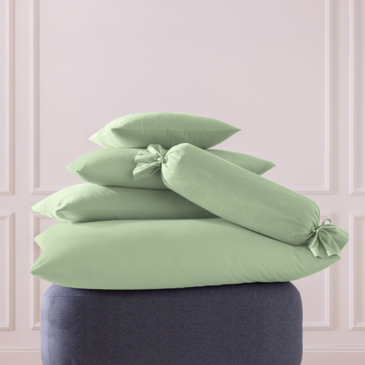 Kissenbezug Feinjersey | verde 