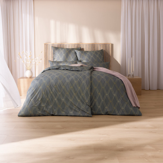 Bettwäsche Robert | anthrazit 