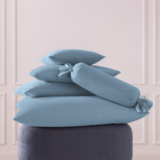 Kissenbezug Feinjersey | hellblau 