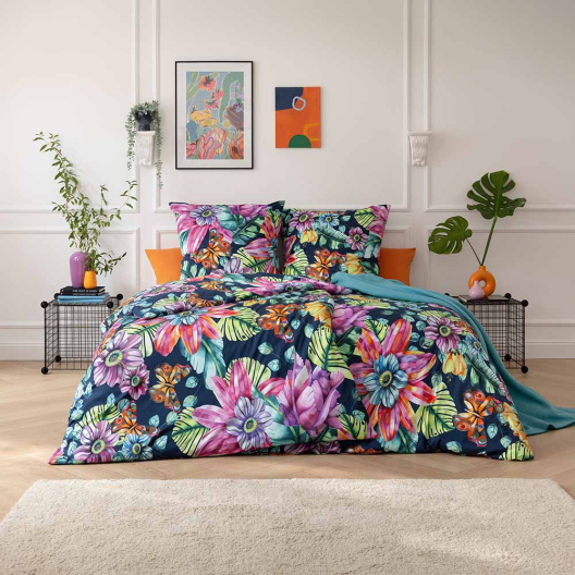 Bettwäsche Amarina | indigo 