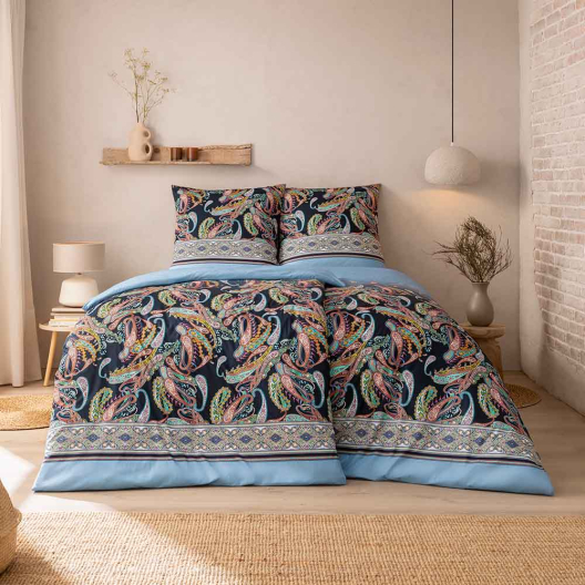 Bettwäsche Siena | indigo 