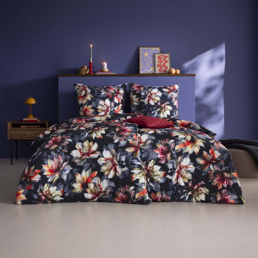 Bettwäsche Theodora | indigo 