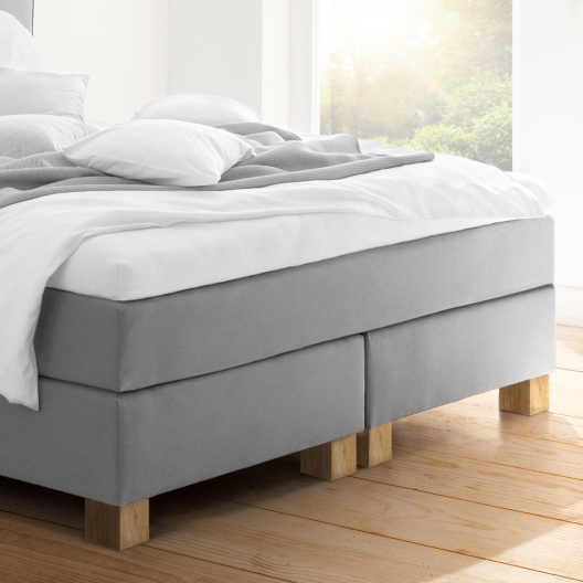 Topper-Spannbetttuch | weiss 