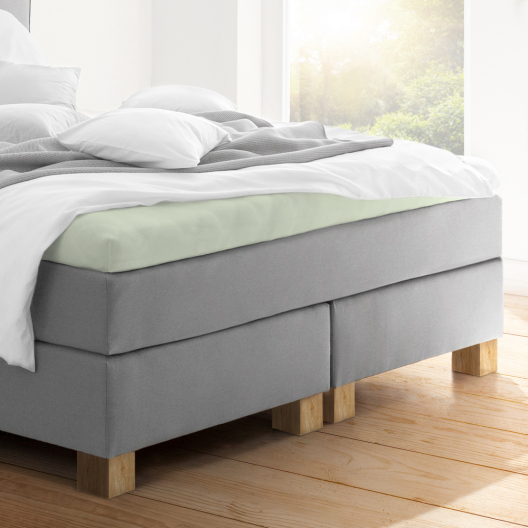 Topper-Spannbetttuch | verde 