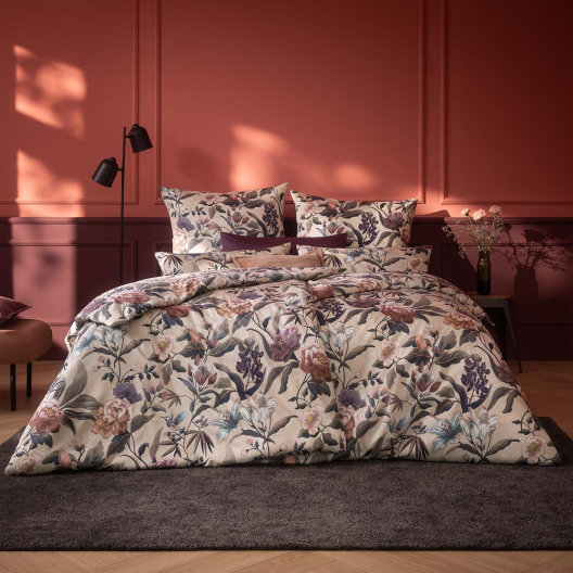 Bettwäsche Pauline | aubergine 