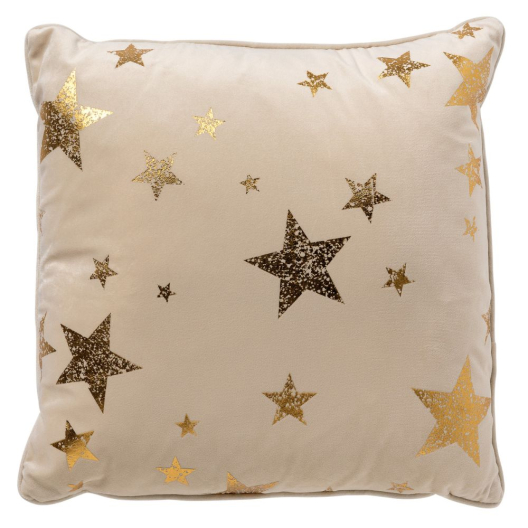 Weihnachtskissen Stars | weiss 