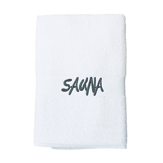 Saunatuch ESTELLA | weiss 
