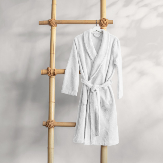 Bademantel Pure | weiss 