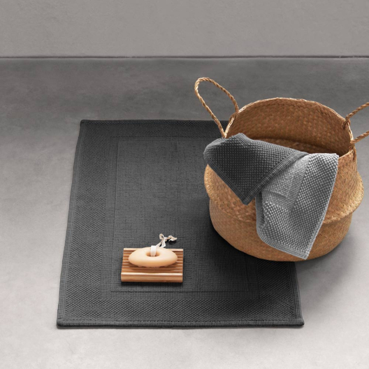 Badematte Lofty | anthrazit 