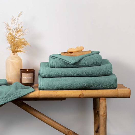 Frottierserie Loom | taube 