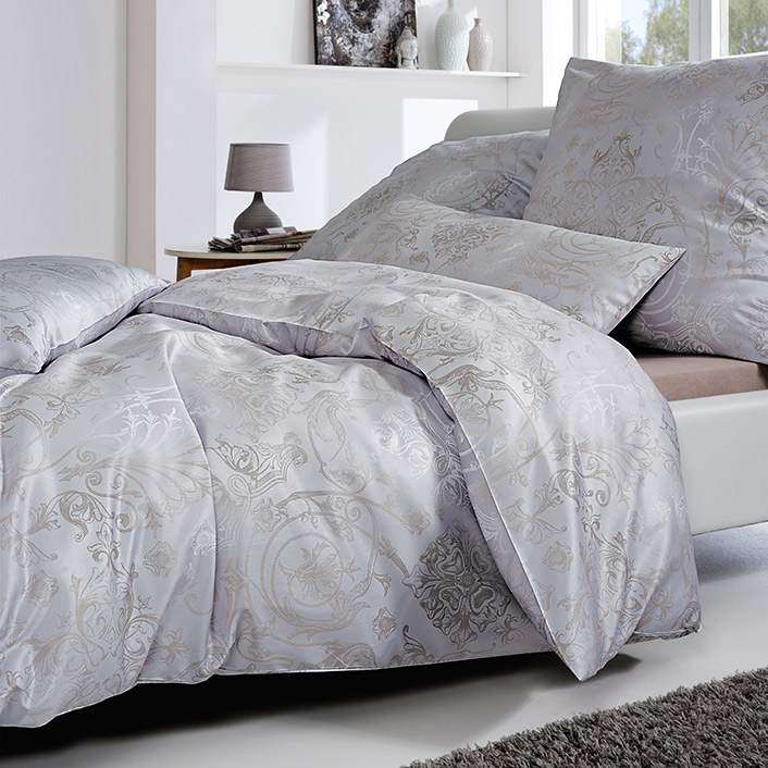 Bettwäsche Gregorio | silber 