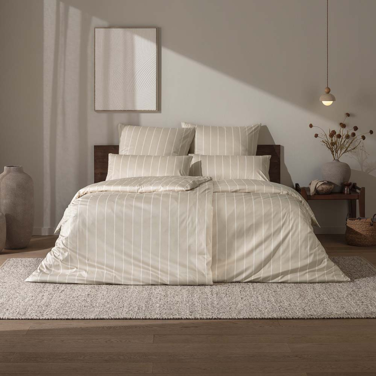 Bettwäsche Milo | beige 