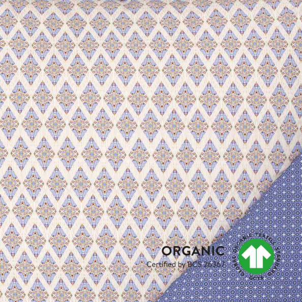 Bio-Bettwäsche Casablanca | bleu 
