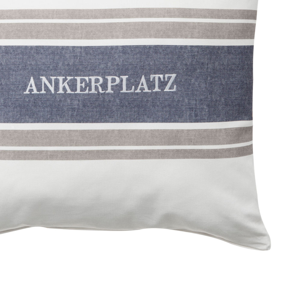 Dekokissenbezug Ankerplatz | weiss 