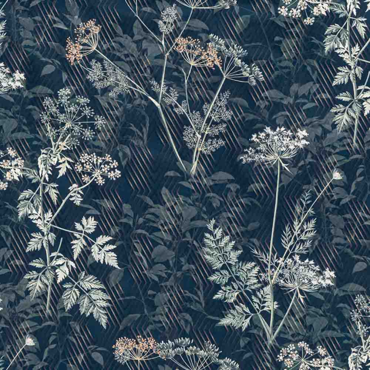 Bettwäsche Achillea | nachtblau 