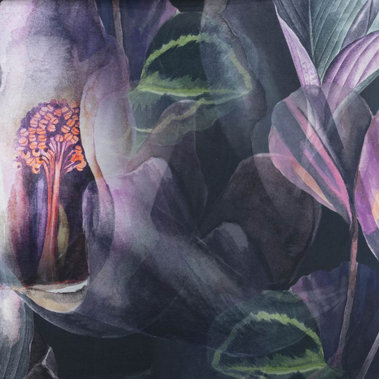 Bettwäsche Kendra | aubergine 