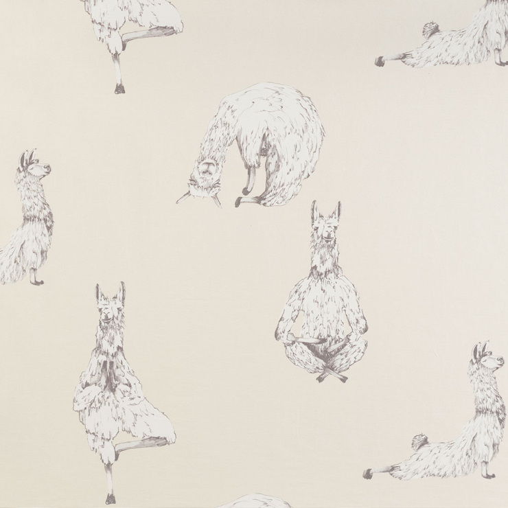 Bettwäsche Yoga Lamas | natur 