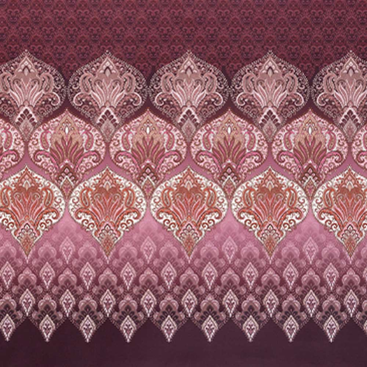 Bettwäsche Sophia | aubergine 