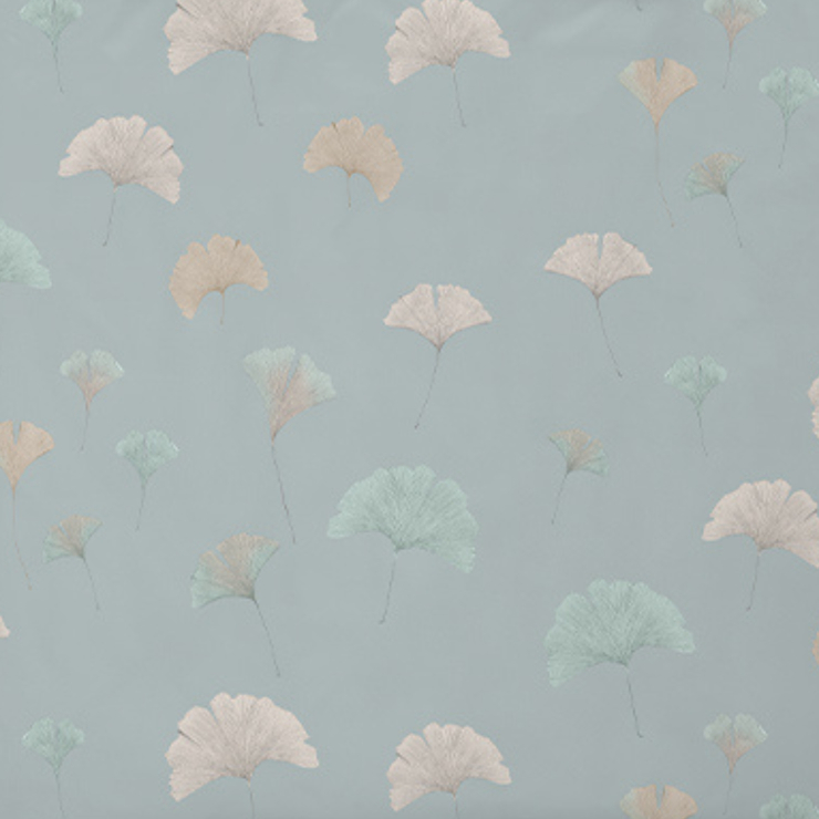 Bettwäsche Ginko | eisblau 