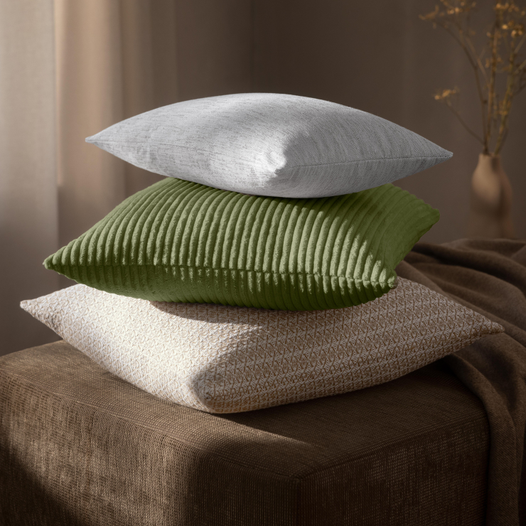 Dekokissen Cord | verde 