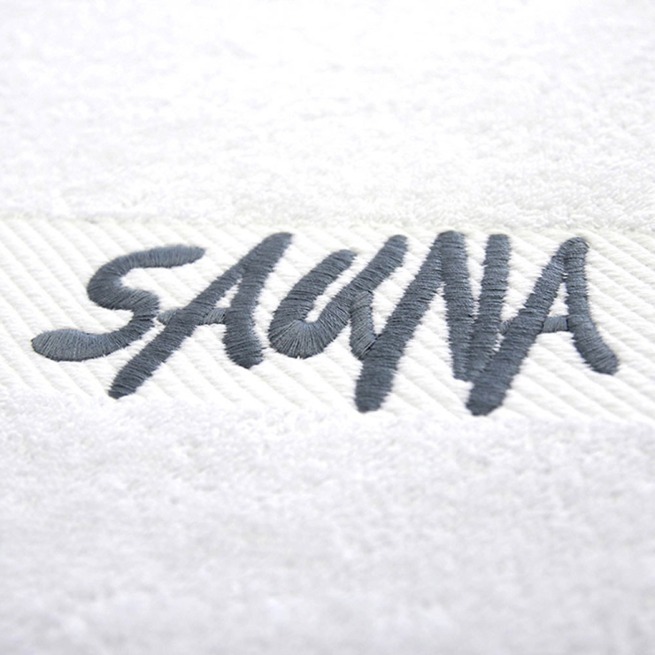 Saunatuch ESTELLA | weiss 