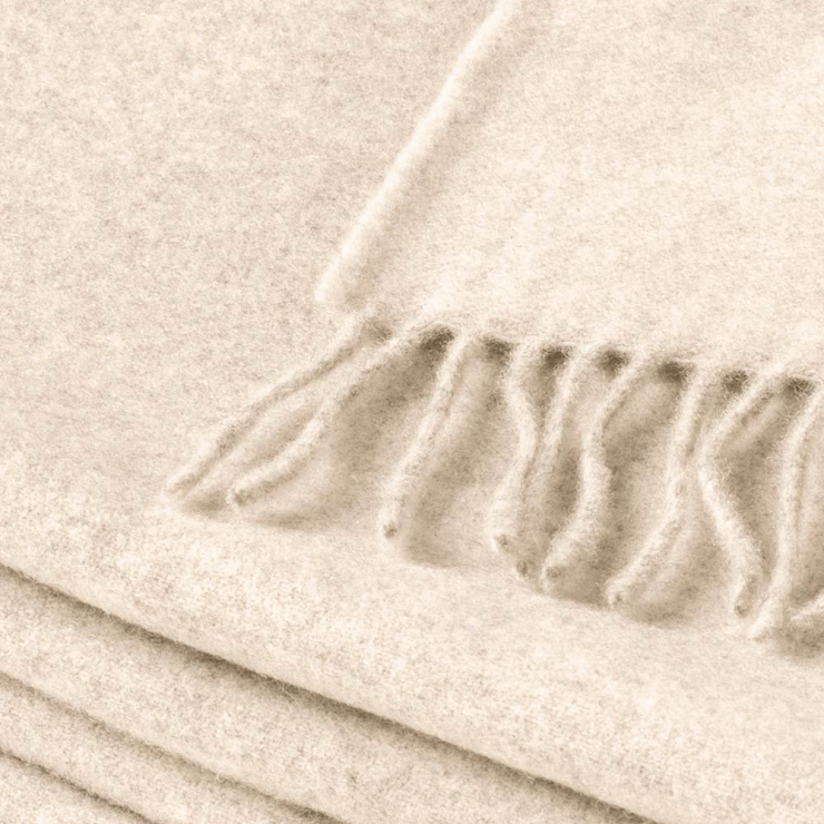 Wolldecke Ulisse | beige 