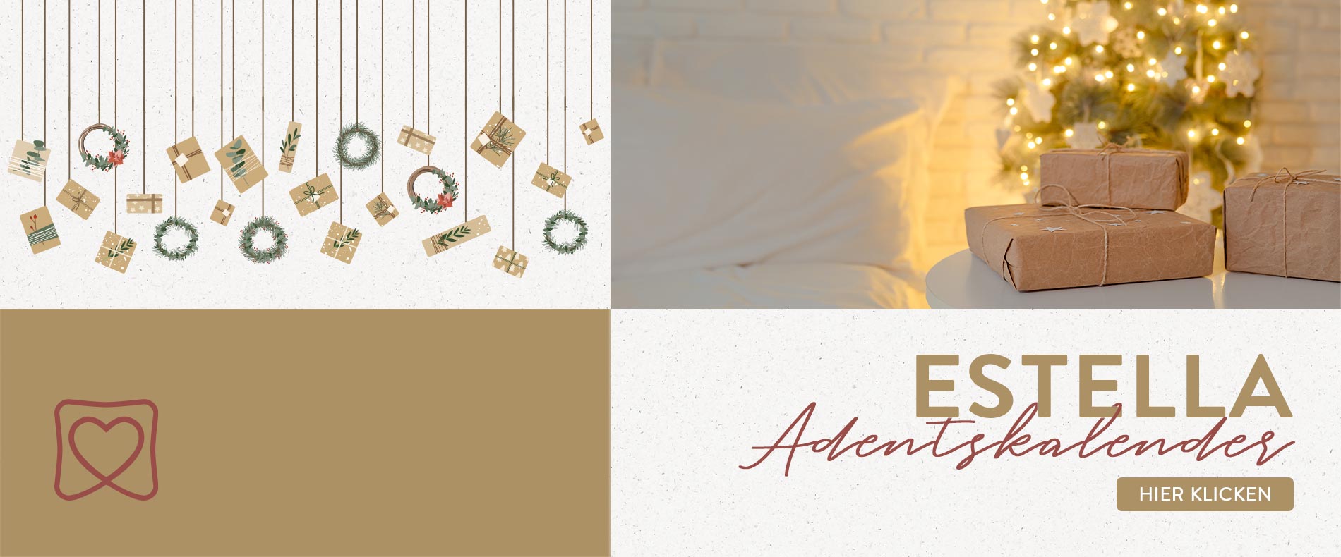 Adventskalender: GÜLTIG 01.12. - 24.12.2023 nur im Online-Shop. Rabatt nur am jeweiligen Kalendertag / weitere Infos siehe AGB