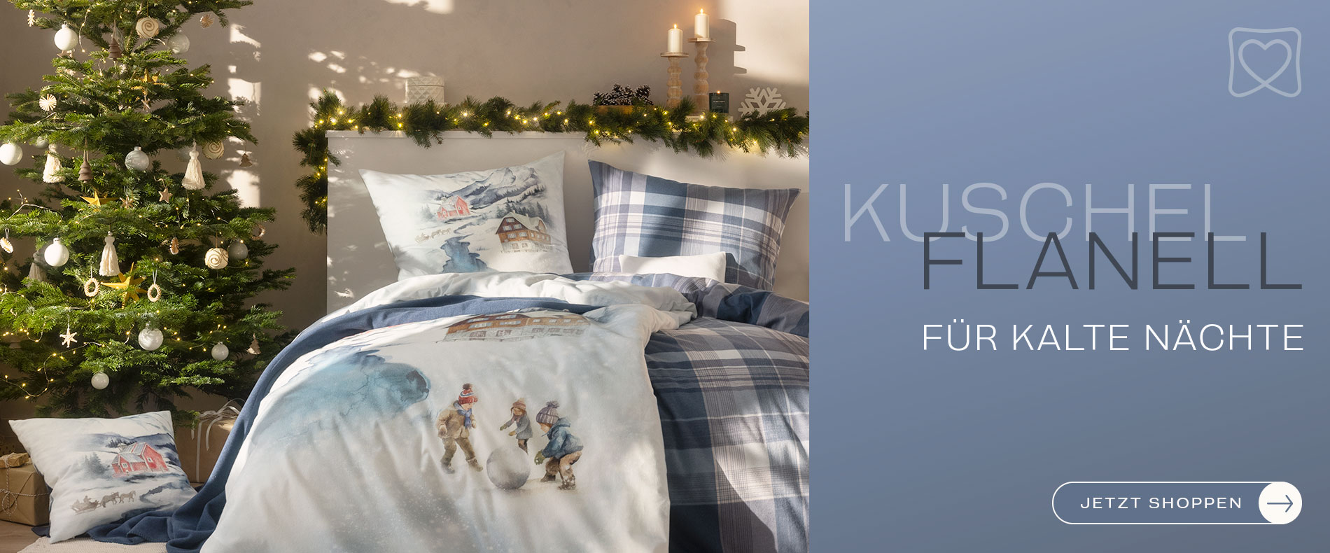Kuschelflanell | Weihnachtzeit im Estella Online-Shop